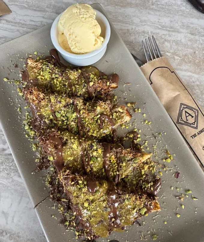 Crêpe Kounefa pistache
